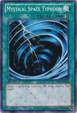 Mystical Space Typhoon - BP01-EN068 - Starfoil Rare - 1st Edition