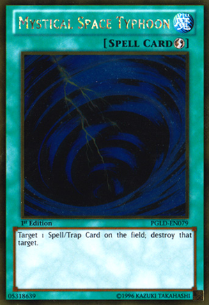 Mystical Space Typhoon - PGLD-EN079 - Gold Rare - Unlimited