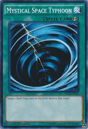 Mystical Space Typhoon - YS16-EN025 - Common - 1st Edition