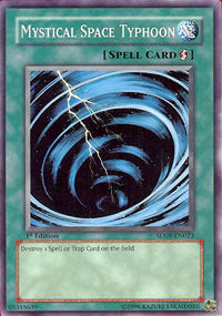 Mystical Space Typhoon - SD09-EN023 - Common - 1st Edition