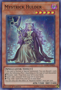 Mystrick Hulder - SOFU-EN026 - Super Rare - 1st Edition