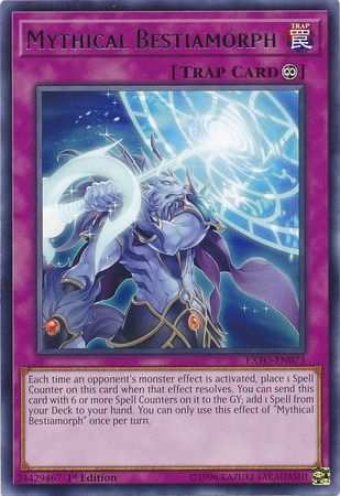 Mythical Bestiamorph - EXFO-EN073 - Rare - 1st Edition