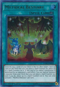Mythical Bestiary - EXFO-EN058 - Ultra Rare - 1st Edition