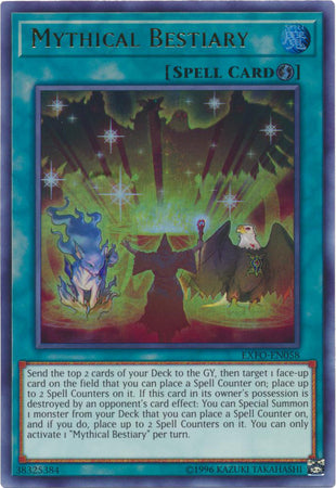 Mythical Bestiary - EXFO-EN058 - Ultra Rare - Unlimited