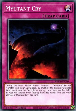 Myutant Cry - PHRA-EN000 - Common - 1st Edition