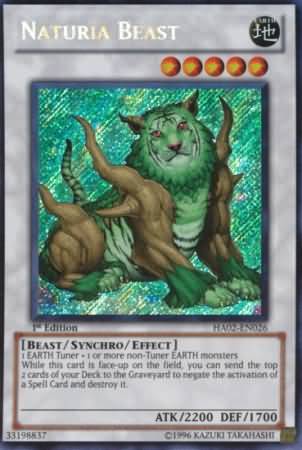 Naturia Beast - HA02-EN026 - Secret Rare - 1st Edition