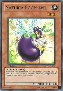 Naturia Eggplant - EXVC-EN098 - Super Rare - 1st Edition