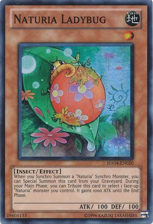 Naturia Ladybug - HA04-EN020 - Super Rare - Unlimited