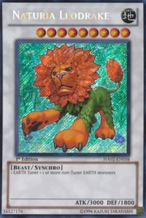 Naturia Leodrake - HA02-EN058 - Secret Rare - 1st Edition
