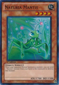 Naturia Mantis - HA04-EN049 - Super Rare - 1st Edition