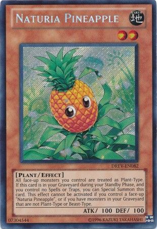 Naturia Pineapple - DREV-EN082 - Secret Rare - Unlimited