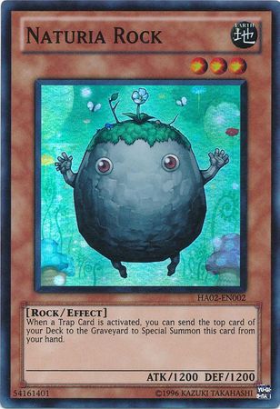 Naturia Rock - HA02-EN002 - Super Rare - Unlimited