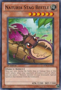 Naturia Stag Beetle - STBL-EN032 - Common - 1st Edition