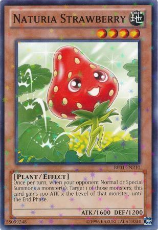 Naturia Strawberry - BP01-EN210 - Starfoil Rare - Unlimited