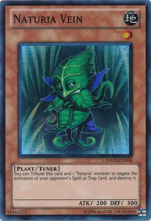 Naturia Vein - HA02-EN004 - Super Rare - Unlimited
