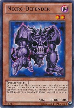 Necro Defender - EXVC-EN004 - Rare - Unlimited