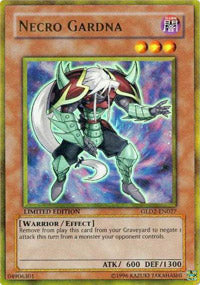 Necro Gardna - GLD2-EN027 - Gold Rare - Limited