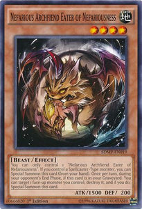 Nefarious Archfiend Eater of Nefariousness - SDMP-EN019 - Common - 1st Edition