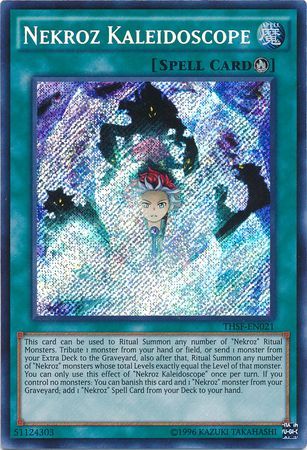 Nekroz Kaleidoscope - THSF-EN021 - Secret Rare - Unlimited