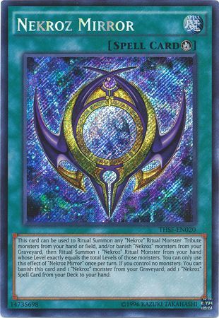 Nekroz Mirror - THSF-EN020 - Secret Rare - Unlimited