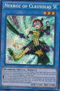 Nekroz of Clausolas - THSF-EN013 - Secret Rare - Unlimited