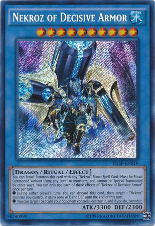Nekroz of Decisive Armor - THSF-EN019 - Secret Rare - Unlimited