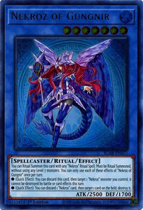 Nekroz of Gungnir - BLAR-EN077 - Ultra Rare - 1st Edition