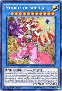 Nekroz of Sophia - CROS-EN038 - Secret Rare - 1st Edition