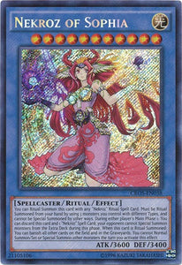 Nekroz of Sophia - CROS-EN038 - Secret Rare - Unlimited