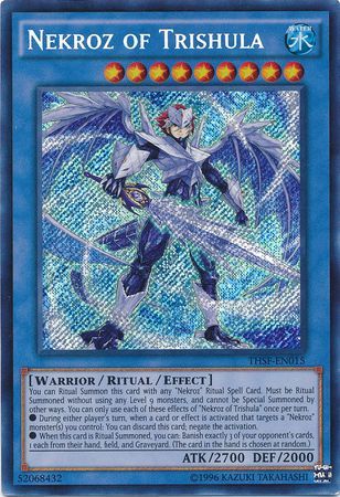 Nekroz of Trishula - THSF-EN015 - Secret Rare - Unlimited