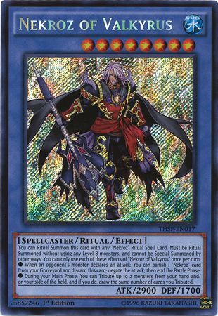 Nekroz of Valkyrus - THSF-EN017 - Secret Rare - 1st Edition