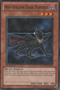 Neo-Spacian Dark Panther - LCGX-EN019 - Common - 1st Edition