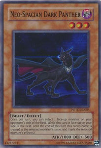 Neo-Spacian Dark Panther - POTD-EN005 - Super Rare - Unlimited