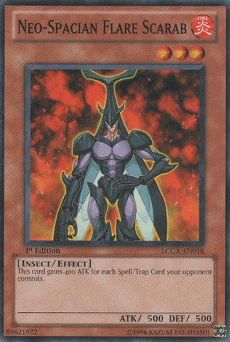 Neo-Spacian Flare Scarab - LCGX-EN018 - Common - 1st Edition