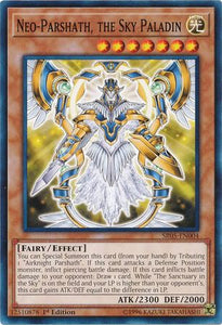 Neo-Parshath, the Sky Paladin - SR05-EN004 - Common - 1st Edition