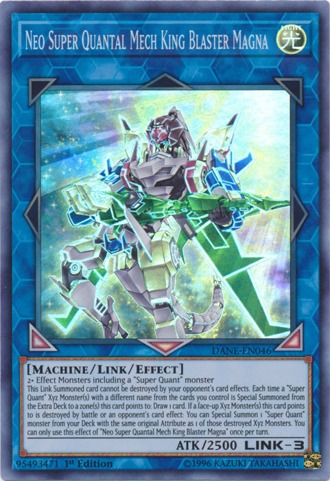 Neo Super Quantal Mech King Blaster Magna - DANE-EN046 - Super Rare - Unlimited
