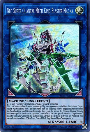 Neo Super Quantal Mech King Blaster Magna - DANE-EN046 - Super Rare - 1st Edition