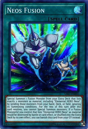 Neos Fusion - SAST-EN060 - Super Rare - Unlimited