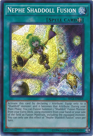 Nephe Shaddoll Fusion - SECE-EN059 - Secret Rare - Unlimited