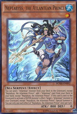 Neptabyss, the Atlantean Prince - BOSH-EN092 - Ultra Rare - Unlimited