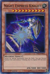 Night Express Knight - DRL3-EN072 - Ultra Rare - 1st Edition