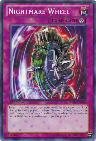 Nightmare Wheel - BP01-EN096 - Starfoil Rare - 1st Edition