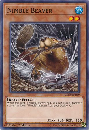 Nimble Beaver - CIBR-EN040 - Common - 1st Edition