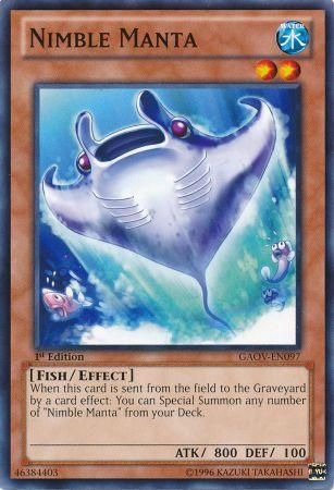 Nimble Manta - GAOV-EN097 - Common - 1st Edition