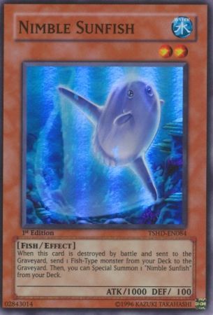 Nimble Sunfish - TSHD-EN084 - Super Rare - 1st Edition