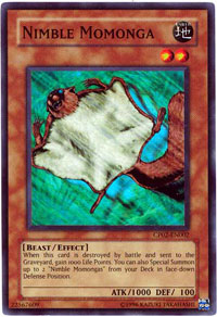 Nimble Momonga - CP02-EN002 - Super Rare - Unlimited
