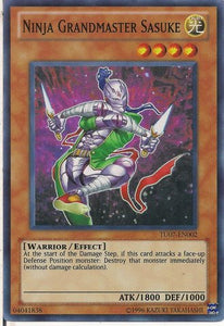 Ninja Grandmaster Sasuke - TU07-EN002 - Super Rare - Unlimited