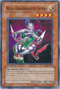 Ninja Grandmaster Sasuke - YSDJ-EN014 - Common - 1st Edition