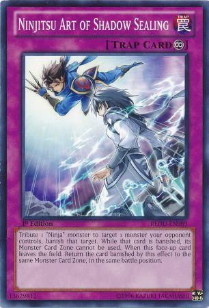 Ninjitsu Art of Shadow Sealing - REDU-EN089 - Common - 1st Edition