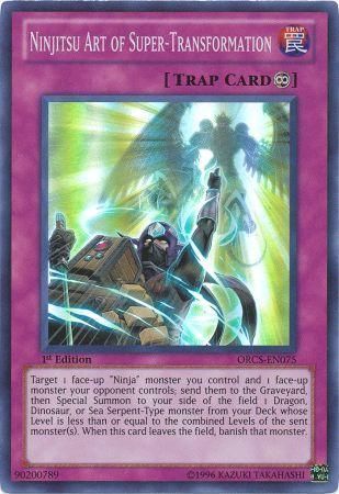 Ninjitsu Art of Super-Transformation - ORCS-EN075 - Super Rare - 1st Edition